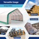 Chery Industrial W20'xL20'xH12' Single Truss Storage Shelter