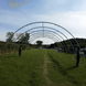 Chery Industrial W30'xL40'xH15' Single Truss Arch Storage Shelter