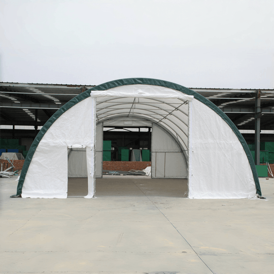 Chery Industrial W30'xL40'xH15' Single Truss Arch Storage Shelter