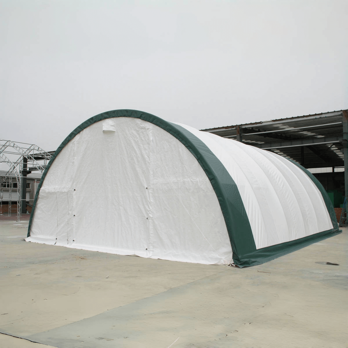 Chery Industrial W30'xL40'xH15' Single Truss Arch Storage Shelter
