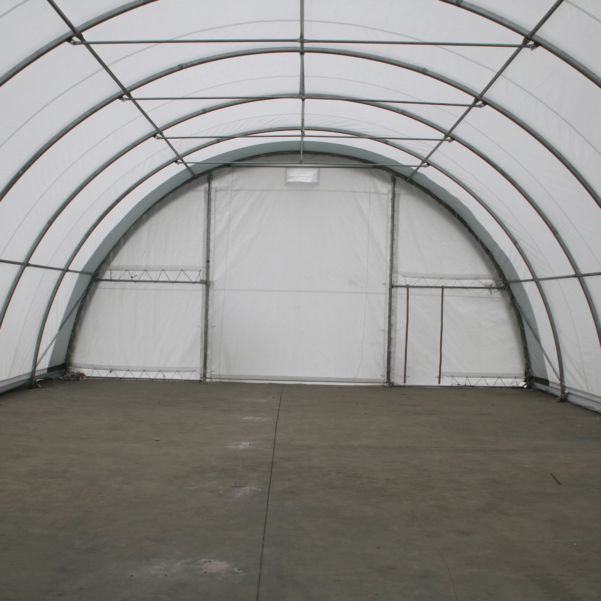 Chery Industrial W30'xL40'xH15' Single Truss Arch Storage Shelter