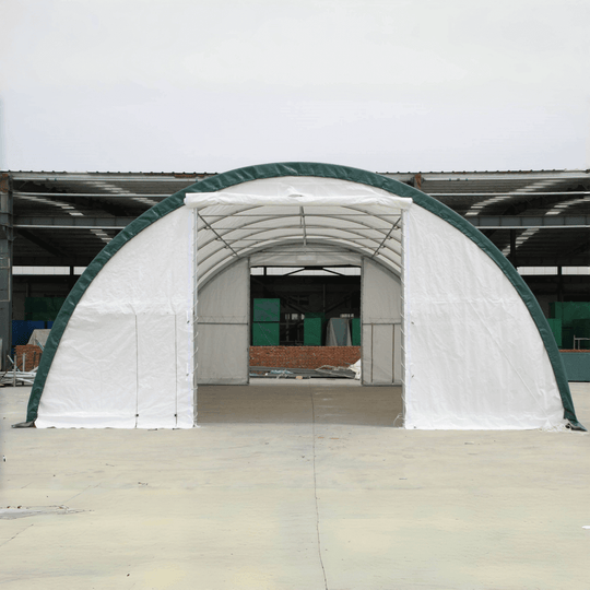 Chery Industrial W30'xL65'xH15' Single Truss Arch Storage Shelter