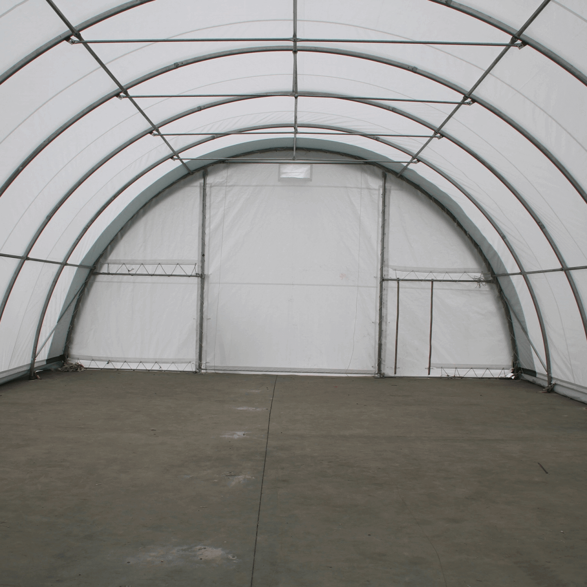 Chery Industrial W30'xL65'xH15' Single Truss Arch Storage Shelter