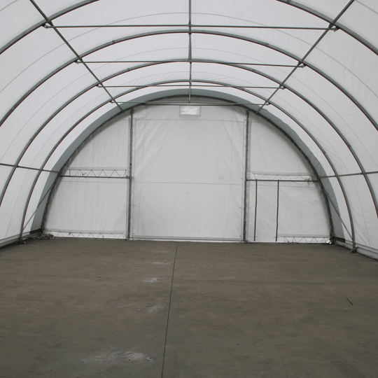 Chery Industrial W30'xL65'xH15' Single Truss Arch Storage Shelter