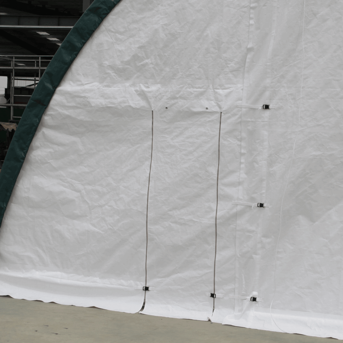 Chery Industrial W30'xL85'xH15' Single Truss Arch Storage Shelter