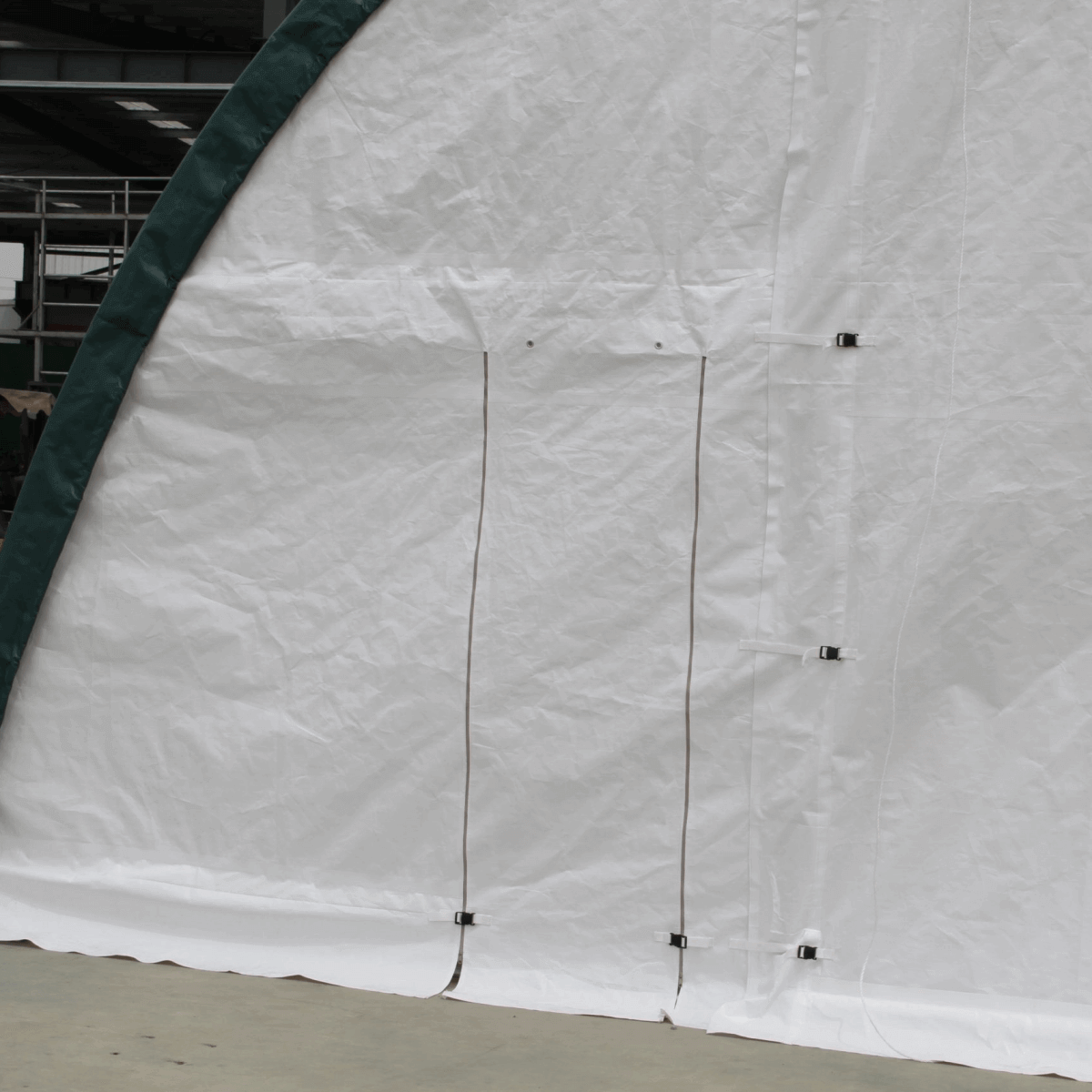 Chery Industrial W30'xL85'xH15' Single Truss Arch Storage Shelter