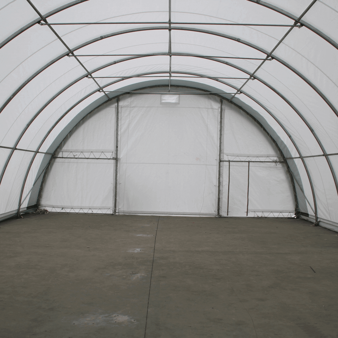 Chery Industrial W30'xL85'xH15' Single Truss Arch Storage Shelter