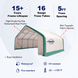 Chery Industrial W20'xL20'xH12' Single Truss Storage Shelter