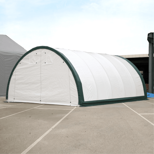 Chery Industrial W20'xL30'xH12' Single Truss Arch Storage Shelter