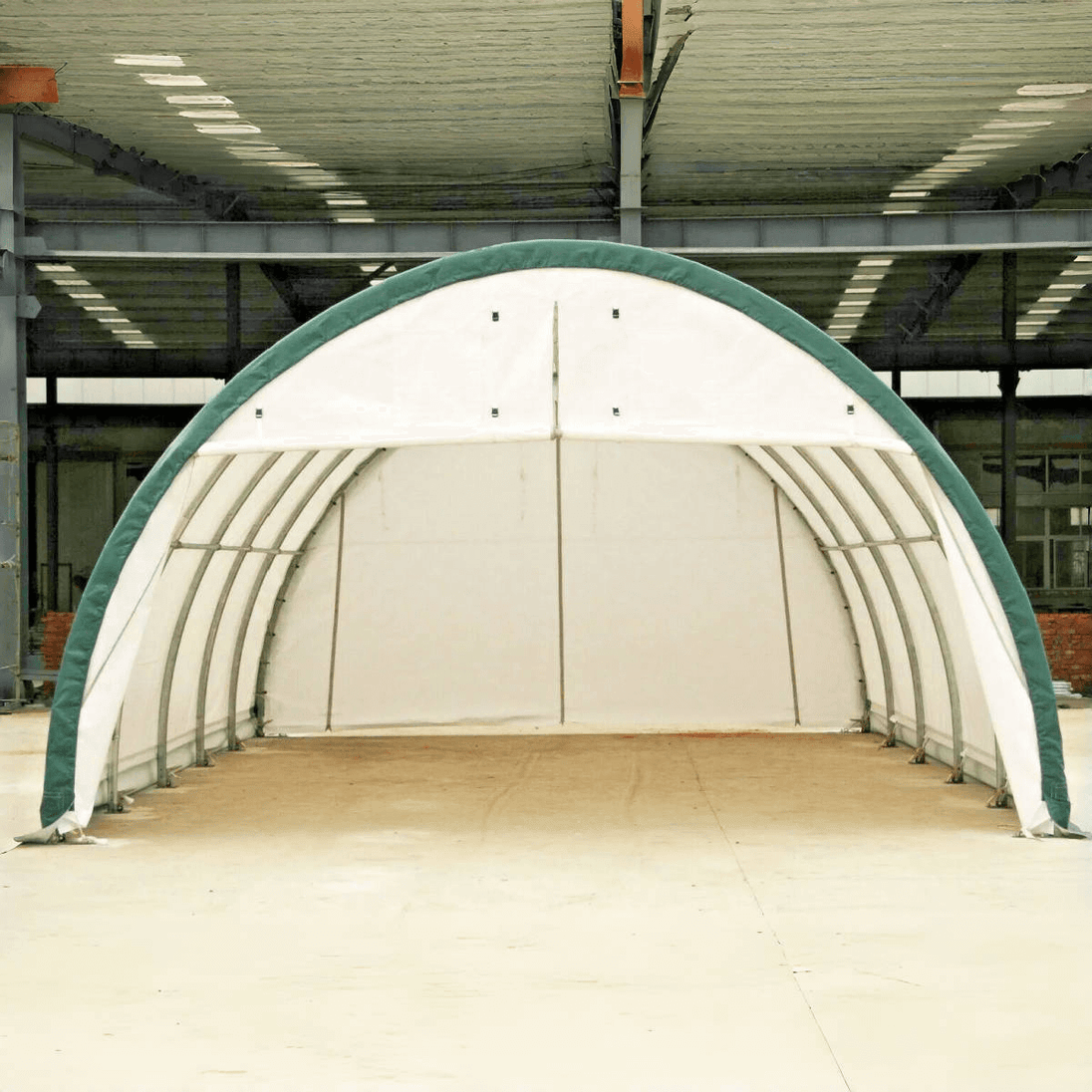 Chery Industrial W20'xL30'xH12' Single Truss Arch Storage Shelter