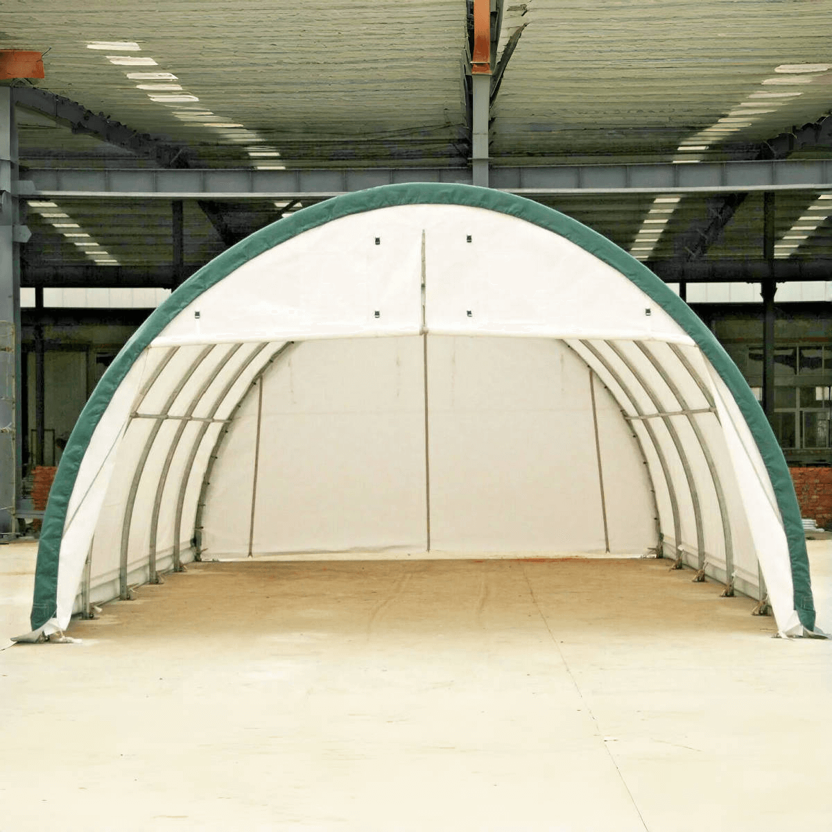 Chery Industrial W20'xL30'xH12' Single Truss Arch Storage Shelter