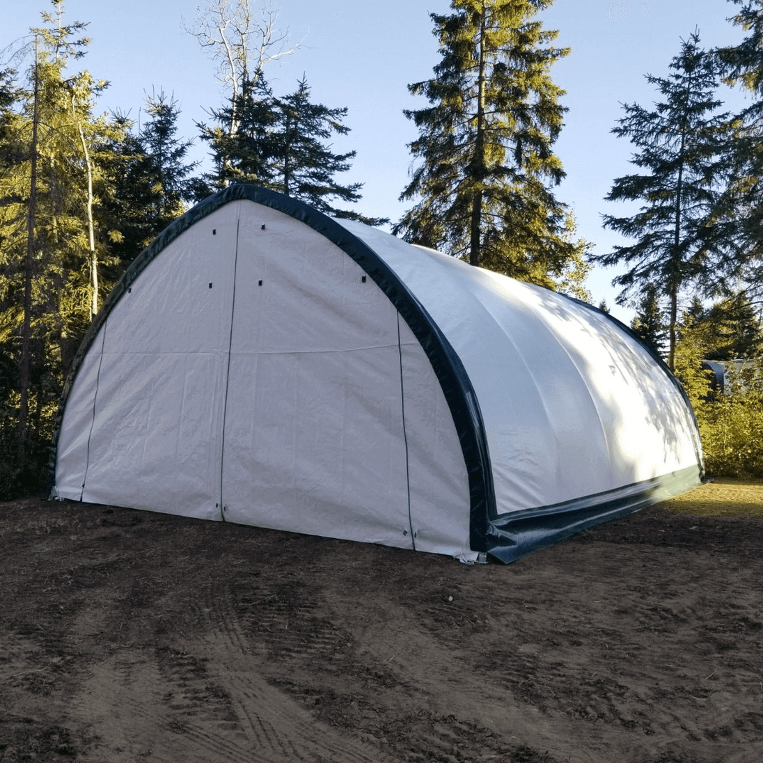 Chery Industrial W20'xL30'xH12' Single Truss Arch Storage Shelter