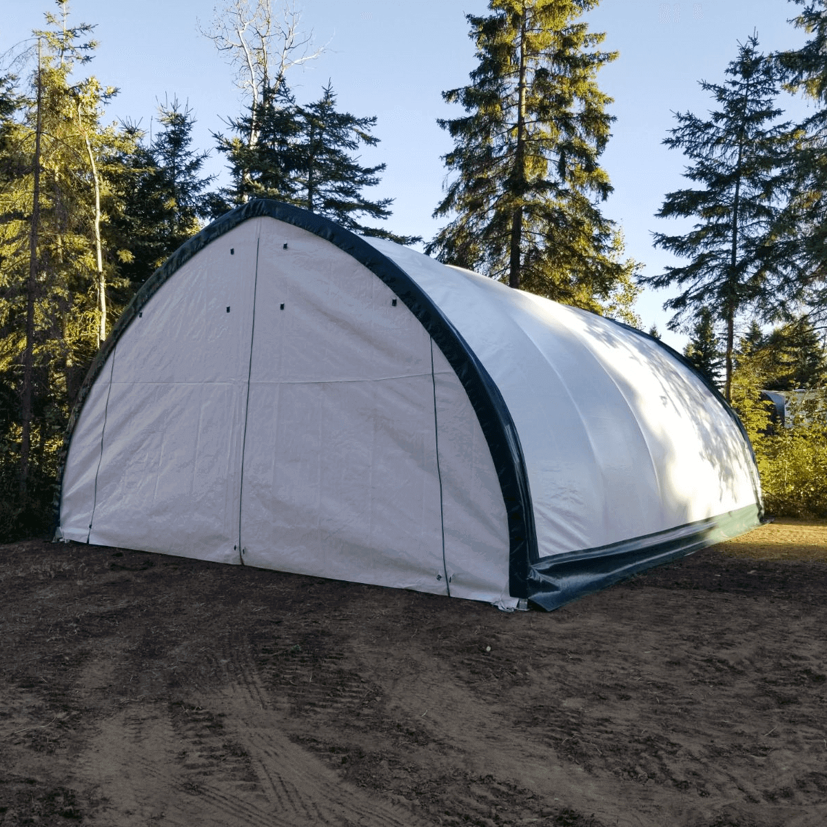 Chery Industrial W20'xL30'xH12' Single Truss Arch Storage Shelter