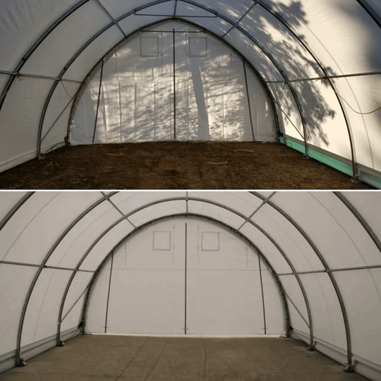 Chery Industrial W20'xL30'xH12' Single Truss Arch Storage Shelter