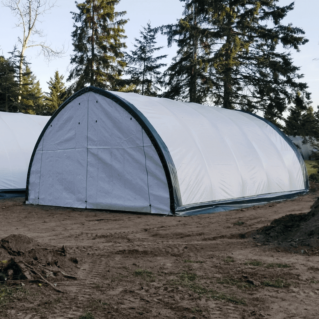 Chery Industrial W20'xL42'xH12' Single Truss Arch Storage Shelter