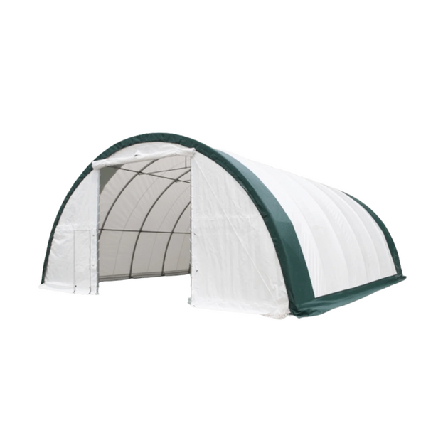 Chery Industrial | W40'xL80'xH20' Single Truss Arch Storage Shelter