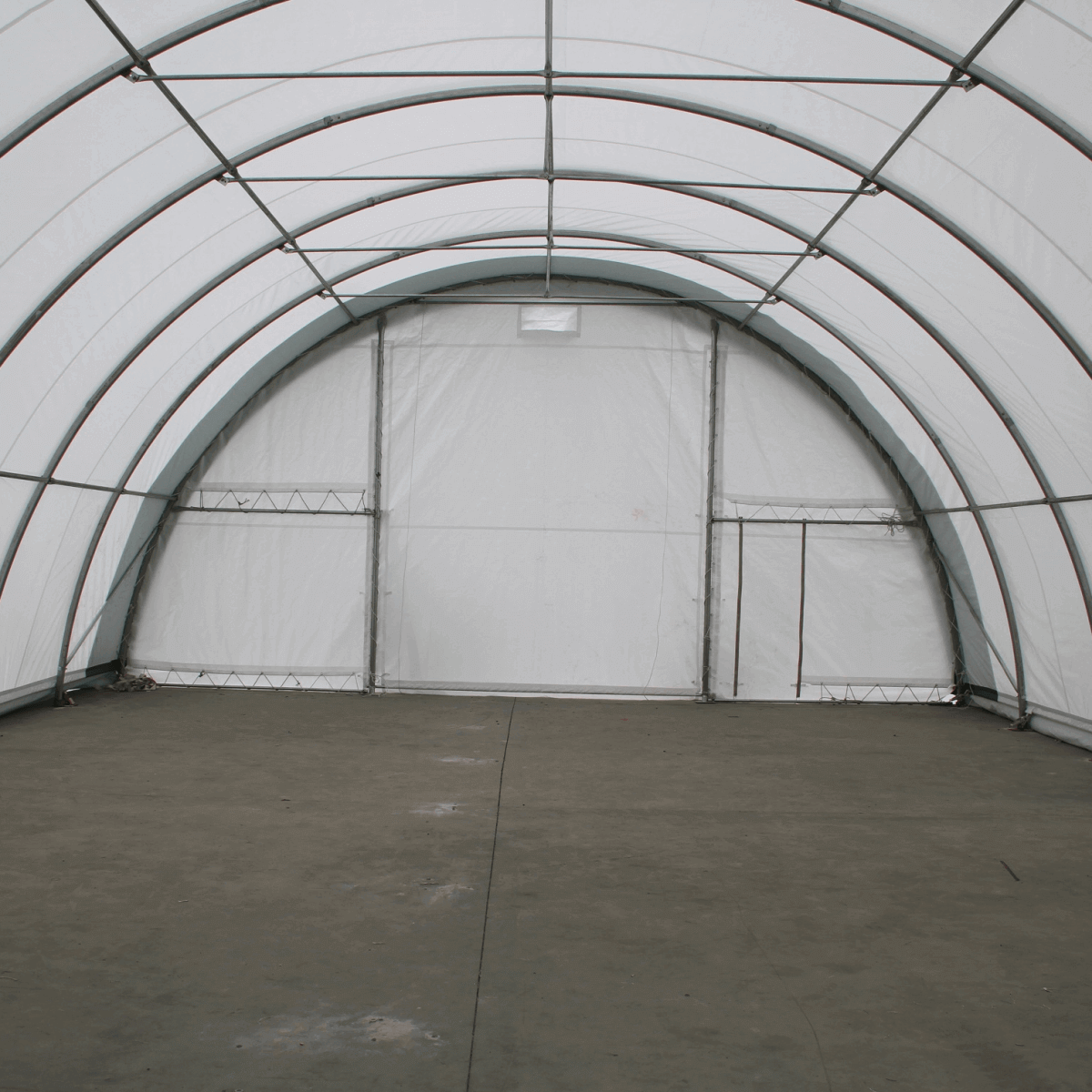 Chery Industrial W40'xL80'xH20' Single Truss Arch Storage Shelter