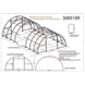 Chery Industrial W30'xL65'xH15' Single Truss Arch Storage Shelter