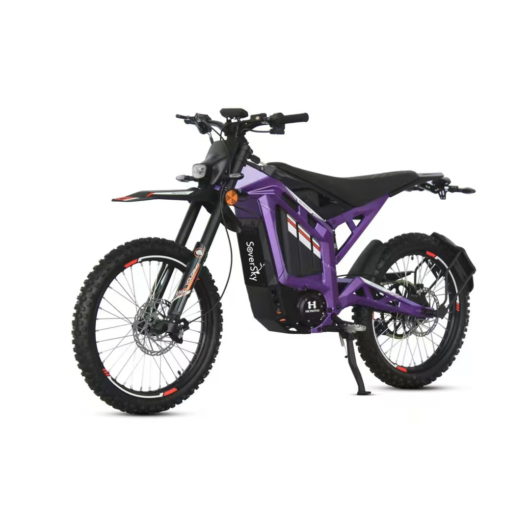 SoverSky AK100 Electric Dirt Bike | 12KW 72V 55Ah - Grey