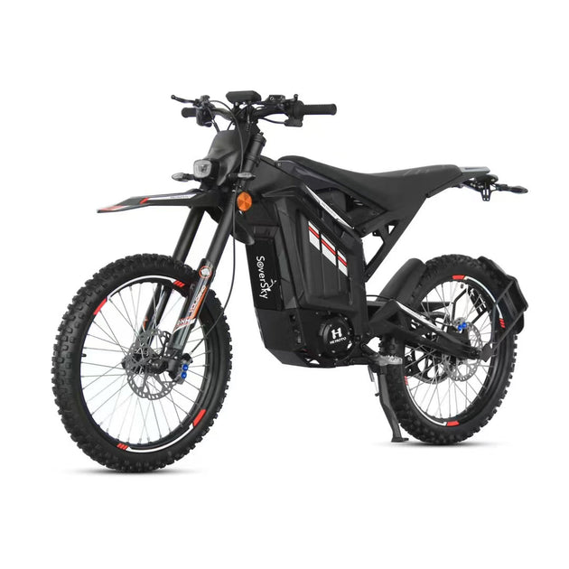 SoverSky AK100 Electric Dirt Bike | 12KW 72V 55Ah - Black