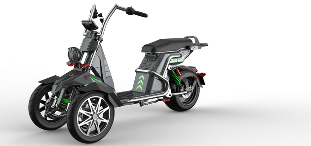 SoverSky T100 Electric Trike | 4000W 60V 50Ah - Blue