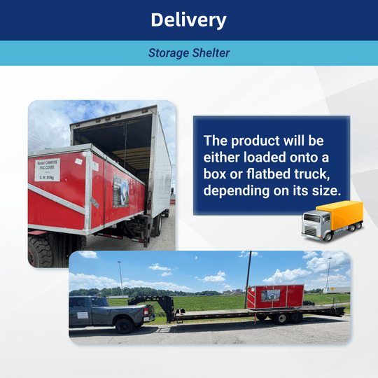 Chery Industrial W30'xL60'xH20' Double Truss Storage Shelter