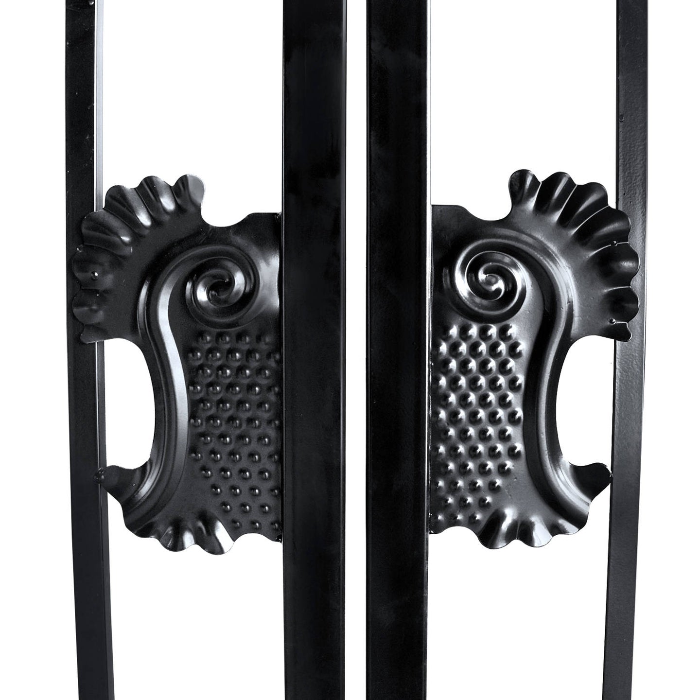 Chery Industrial 18x8 ft Steel Dual Swing Driveway Gate