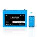 SunGold Power | 4 X 12V 100AH LiFePO4 Deep Cycle Lithium Battery / Bluetooth /Self-heating / IP65 | LFP12-100AX4