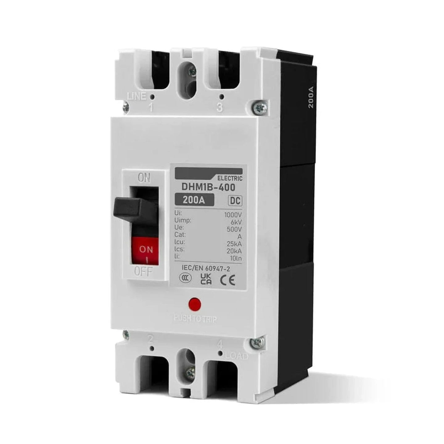 SunGold Power | 200 Amp DC Breaker | DHM1B-200