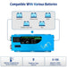 SUNGOLD POWER | 2000W DC 12V Pure Sine Wave Inverter With Charger | LFP2K12V120VSG