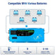 SUNGOLD POWER | 2000W DC 12V Pure Sine Wave Inverter With Charger | LFP2K12V120VSG