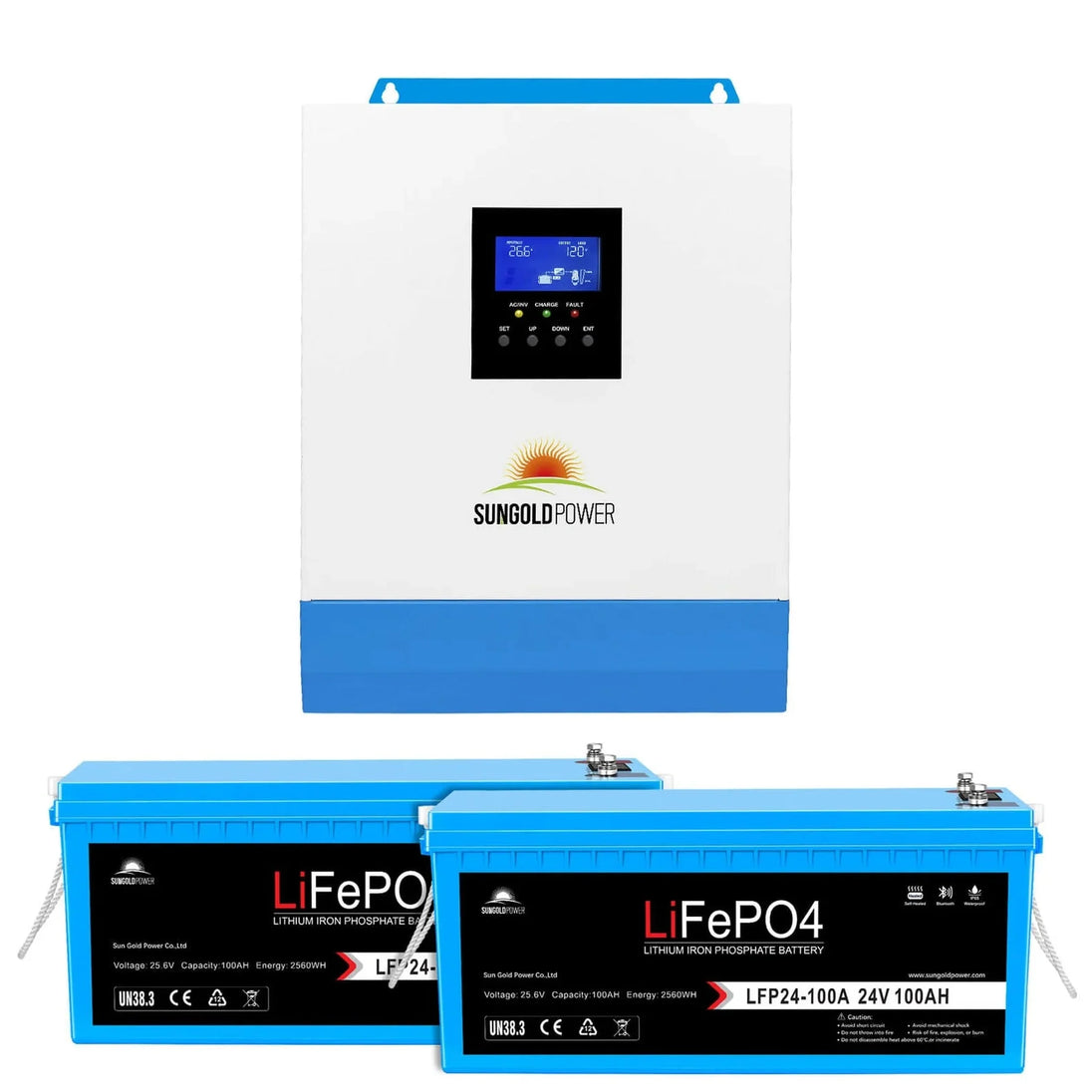 SunGold Power | 3000W 24V Solar Inverter Charger | SPH302480A | SPH302480A [PV120-450V / MPPT120-400V] / Only Inverter