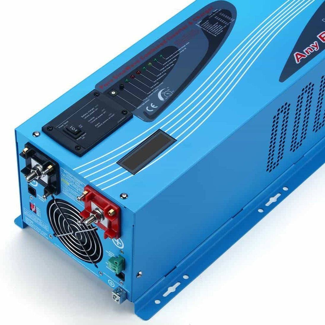 SUNGOLD POWER | 3000W DC 24V Pure Sine Wave Inverter With Charger | LFP3K24V120VSG