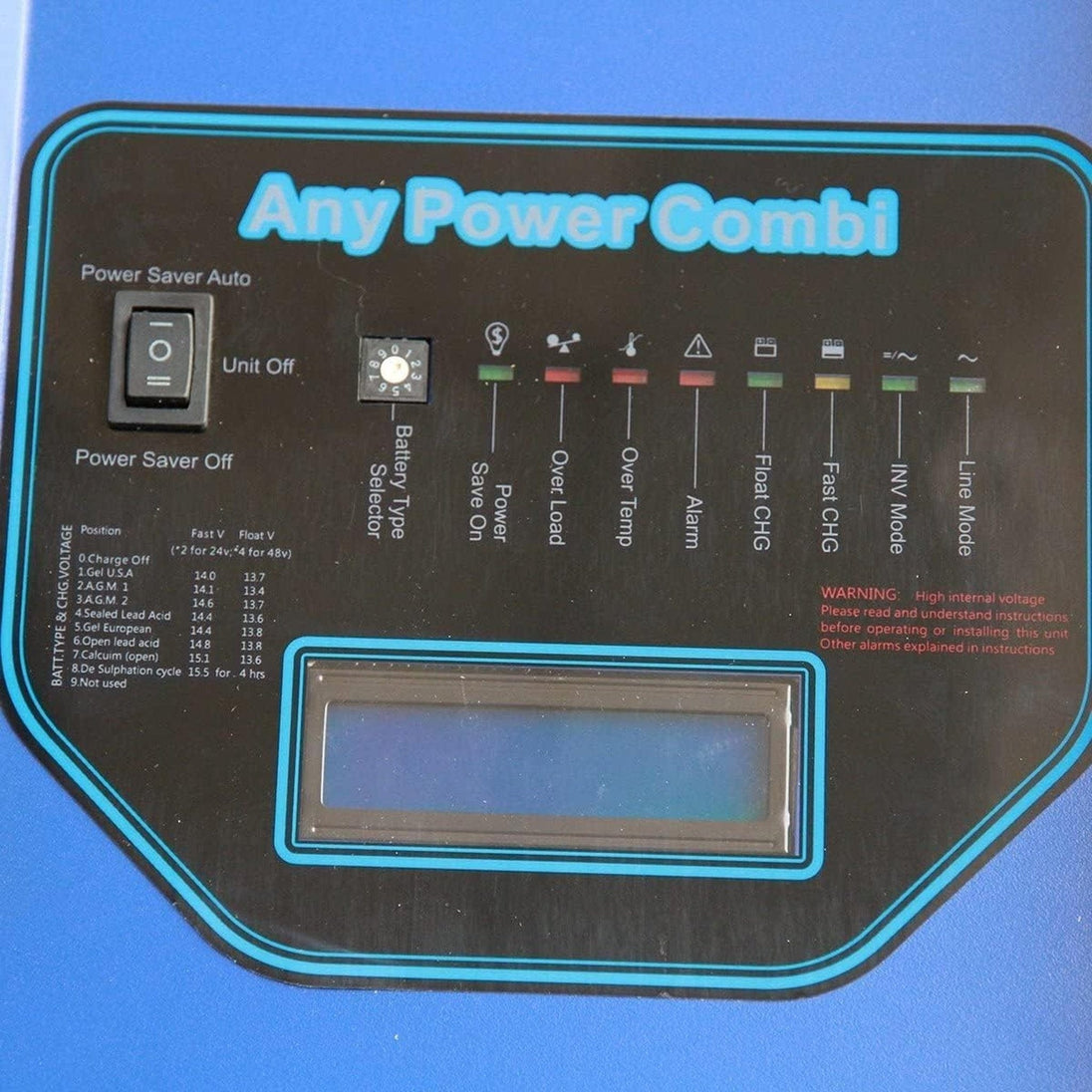 SUNGOLD POWER | 3000W DC 24V Pure Sine Wave Inverter With Charger | LFP3K24V120VSG