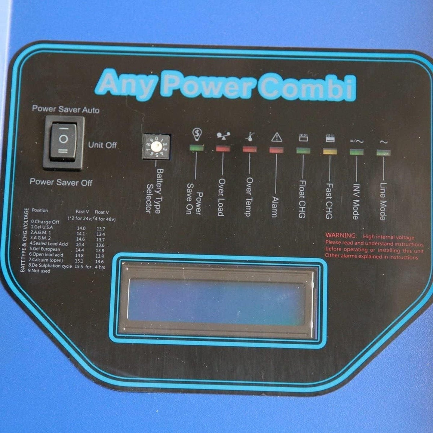 SUNGOLD POWER | 3000W DC 24V Pure Sine Wave Inverter With Charger | LFP3K24V120VSG