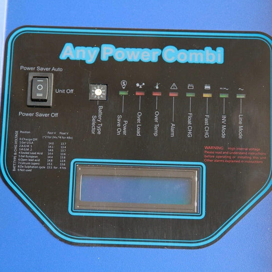 SUNGOLD POWER | 3000W DC 24V Pure Sine Wave Inverter With Charger | LFP3K24V120VSG