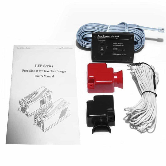 SUNGOLD POWER | 3000W DC 24V Pure Sine Wave Inverter With Charger | LFP3K24V120VSG