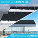 SunGold Power | 370W Mono Black PERC Solar Panel UL 61730 | SG370WMx12 | 12pcs