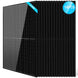 SunGold Power | 370W Mono Black PERC Solar Panel UL 61730 | SG370WMx4 | 4pcs