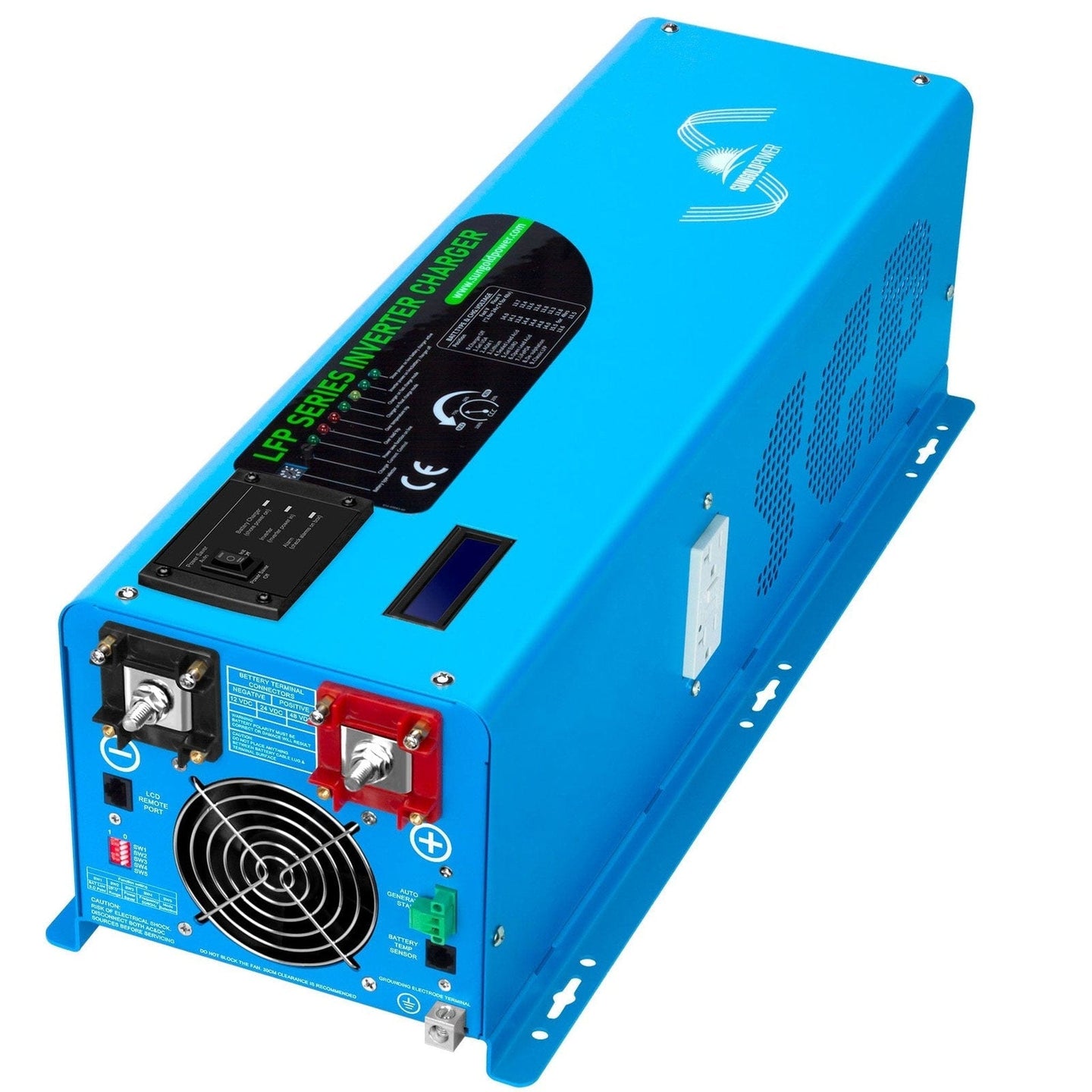 SUNGOLD POWER | 4000W DC 12V Pure Sine Wave Inverter With Charger | LFP4K12V120VSG