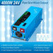 SunGold Power | 4000W DC 24V Pure Sine Wave Inverter With Charger | LFP4K24V120VSG+2*LFP24-100A | 2 X LFP24-100A [5.12KWH]