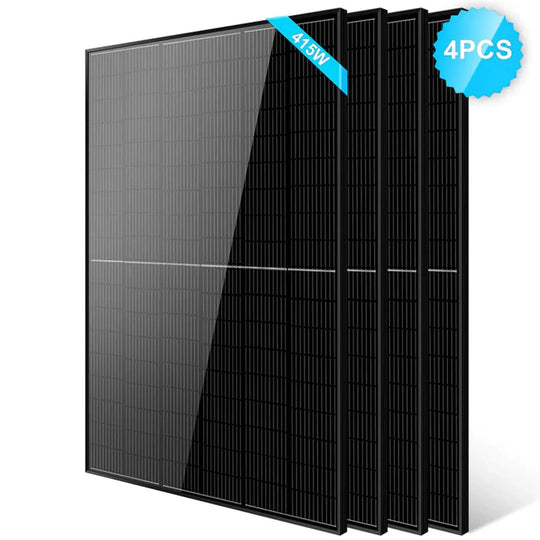 SunGold Power | 415W Bifacial PERC Solar Panel  | SGP-415-BBS UL61730 CEC Listed | SGP-415-BBSx16 | 16pcs