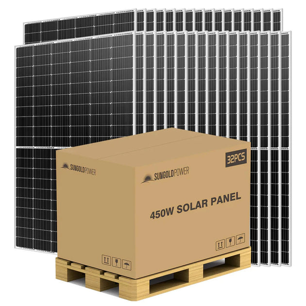 SUNGOLD POWER | 450 Watt Monocrystalline Solar Panel | SP-450WMx6 | 6 PCS