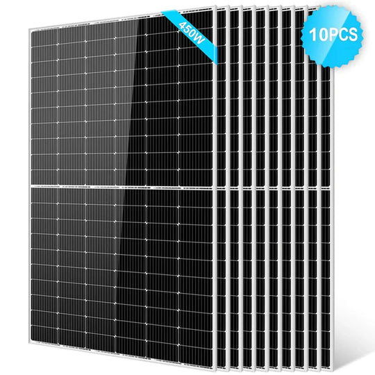 SunGold Power | 450W MONO PERC SOLAR PANEL FULL PALLET (32 PANELS) UL 61730 CEC Listed | SG450WMx32