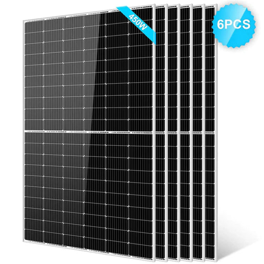 SunGold Power | 450 Watt Monocrystalline PERC Solar Panel UL 61730 CEC Listed | SG450WMx16 | 16pcs