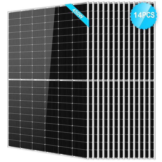SunGold Power | 450 Watt Monocrystalline PERC Solar Panel UL 61730 CEC Listed | SG450WMx16 | 16pcs