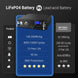 SUNGOLDPOWER | 48V 100AH Server Rack LiFePO4 Lithium Battery SG48100P UL1973  UL9540A | SG48100P | 1 unit