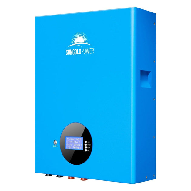 SunGold Power | 5.12KWH Powerwall LiFePO4 Lithium Battery SG48100M UL1973 | SG48100M | 1 Unit