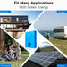 SunGold Power | 5.12KWH Powerwall LiFePO4 Lithium Battery SG48100M UL1973 | SG48100Mx2 | 2 Units
