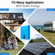 SunGold Power | 5.12KWH Powerwall LiFePO4 Lithium Battery SG48100M UL1973 | SG48100Mx2 | 2 Units